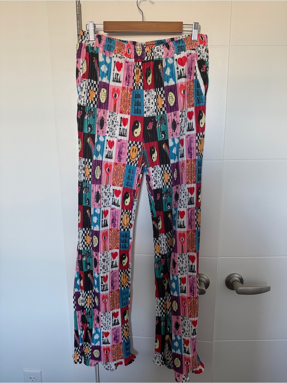 NWT Dressed in LaLa ☯️ Long Sleeve Plissé Set - Picture 10 of 14
